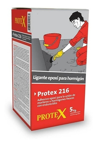 Ligante Epoxi De Hormigon Viejo Con Nuevo Protex 216 X 5kg