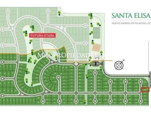 Imagen 3 de 3 de Terreno Perimetral En Pilardel Este Barrio Santa Elisa