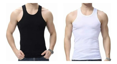 Pack 6 Musculosa Hombre Fibra Bambu