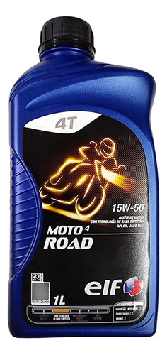 Aceite Elf Road Moto 4t 15w50 Semisintetico