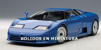 Bugatti Eb110 Gt Azul - Supercar Azul - Autoart 1/18