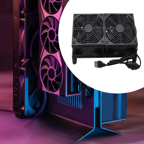 Ventilador De Computador 5v 2400rpm Velocidade Ajustável,