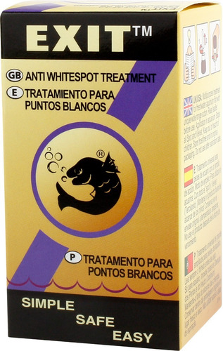Medicamento Para Peces - Punto Blanco - Exit 20ml Esha 