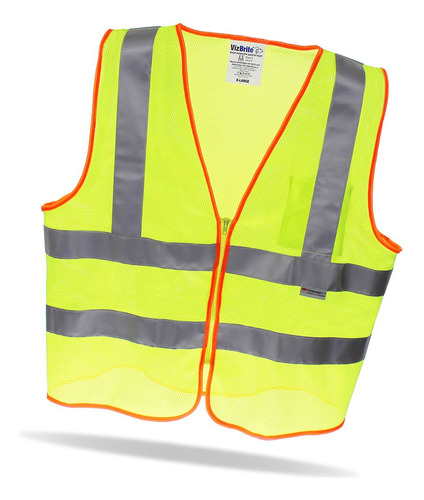 Vizbrite 3 M Chaleco Seguridad Reflectante  Hi Viz Ansi 2)