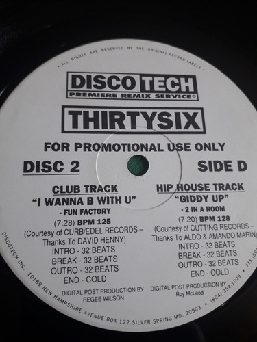 Imagen 5 de 10 de Especial De Tres Discos En Vinil Para Djs Colecionistas