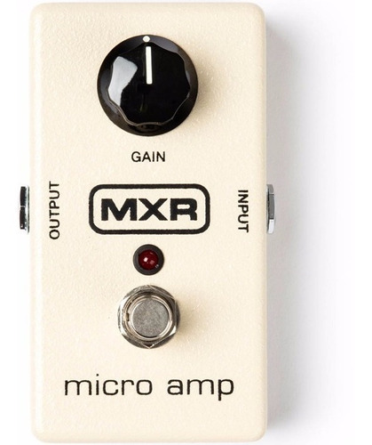 Mxr M133 Mxr Micro Amp Pedal Efecto Para Guitarra
