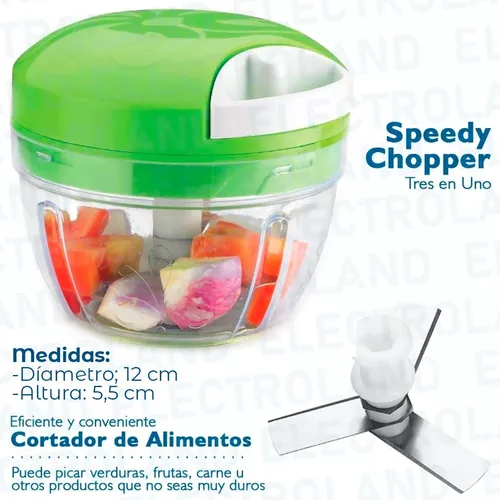 Rallador Picador Verduras SNIFITAR 14 en 1 Acero + Chopper