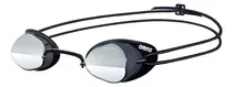 Comprar Antiparras de Natación Arena Swedix Mirror Color Negro 55 Negro Con Lentes Plateadas Gafas para Competición Estilo Suecas
