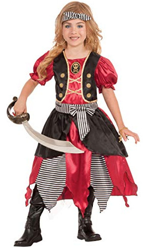 Chicas Buccaneer Princess Traje Multicolor Grande