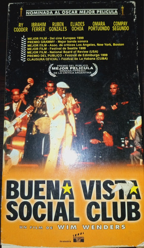 Buena Vista Social Club En Vhs Original!!!!!