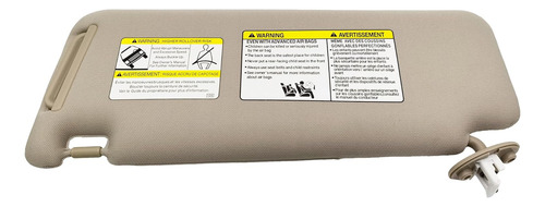 Visera Parasol Izquierda Para Conductor Y Lado Derecho Del P