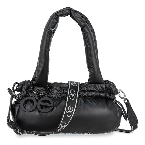 Bolsa Lady Bag Cloe Gafila Grande Color Negro
