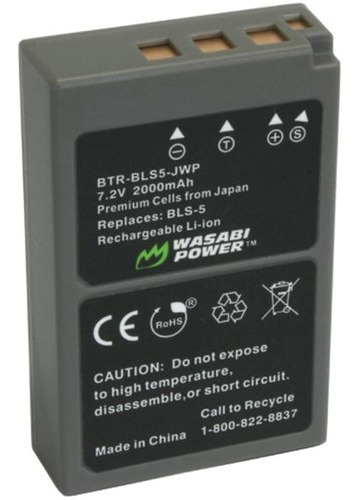 Wasabi Power Batería Y Cargador Para Olympus