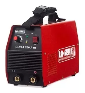 Soldadora inverter LA-SER Ultra 200 A roja 220V