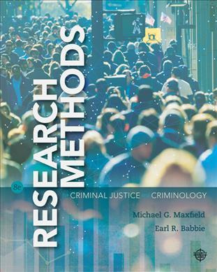 Research Methods For Criminal Justice And Criminology