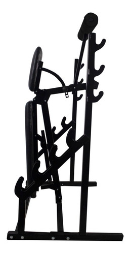 Imagem 6 de 7 de Banco Rack Supino Megagym Profissional Academia Em Casa