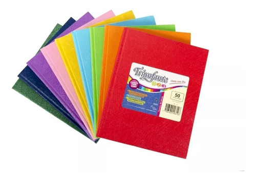 Cuaderno Triunfante Abc 123 Cuadriculado 50 Hojas Delmy