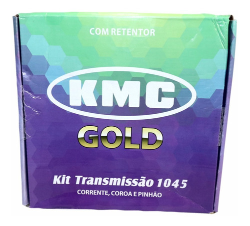 Kit Relação Kmc Transmissão Ninja 250 300 C/retentor