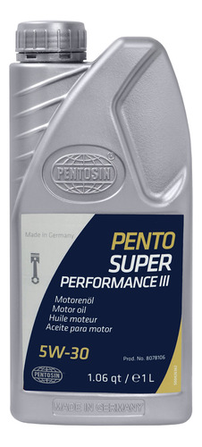 Aceite 100% Sintético Pentosin Pento Sp Iii 5w-30 Volvo S60