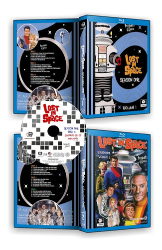 Série Perdidos No Espaço Completa Dublada 83 Eps. 17 Blu-ray