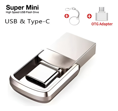 Pendrive Flash Drive 2tb Usb Y Tipo C Celular/computador