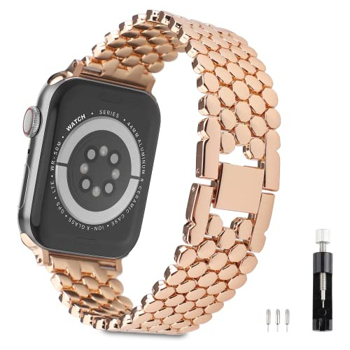 Gimane Compatible Con Apple Watch Band 42mm 44mm 45mm,anillo