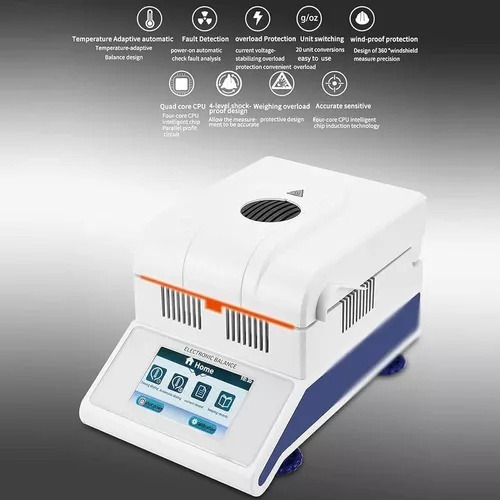 Analizador De Humedad Halógeno 50g/0.005g Para Laboratorio