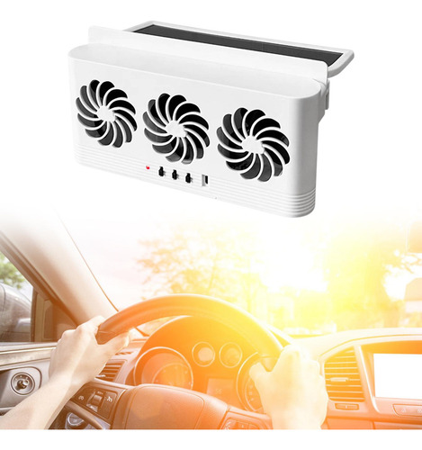 Ventilador De Automóvil Ventilador Usb Ventana Lateral