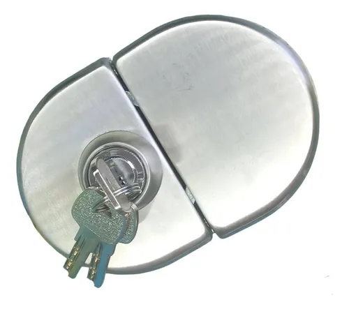 comprar Cerradura Media Luna Sobrepuesta Un Cilindro Vidrio Vidrio