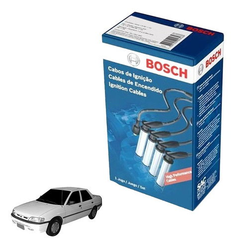 Cabo De Vela Ignição Ford Verona 1.6 8v Ae1600 1992 A 1994 Álcool Original Bosch