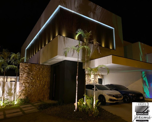 Imagem 16 de 19 de Porteira Fechada Sobrado Com 3 Dormitórios À Venda, 281 M² Por R$ 2.140.000 - Condomínio Chácara Ondina - Sorocaba/sp - Ca00090 - 68679715