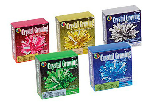 Toysmith Crystal Cultivo Y Kit, Los Colores Pueden Variar.
