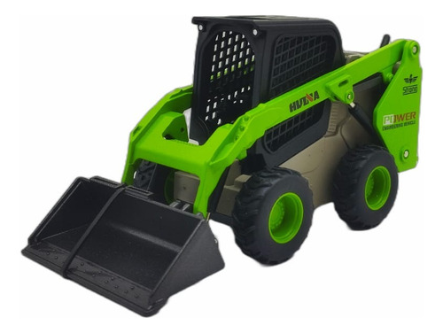 Maquina Minicargador Bobcat De Colección A Escala Excavadora