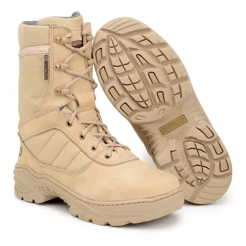 Botas Militares Tácticas De Piel Sintética De Moda Botas - Temu