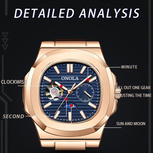 M Relojes Luminosos Mecánicos Automáticos Onola
