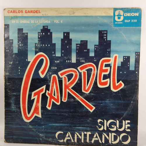 Lp Carlos Gardel Sigue Cantando Vol 4  Vinil Excelente