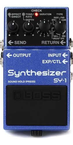 Sy-1 Boss Guitar Synthesizer Pedal.