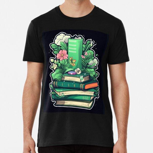 Remera Árbol De Navidad Con Los Libros. Mi Paquete Libresco.