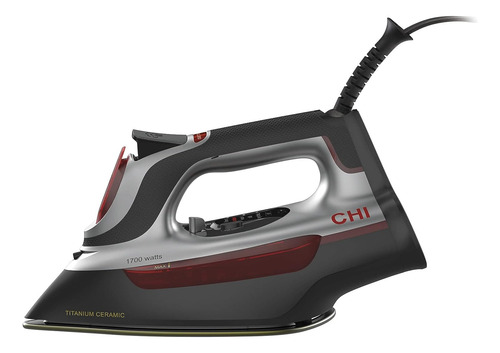 Plancha De Vapor Chi Steam 13107 Color Plateado