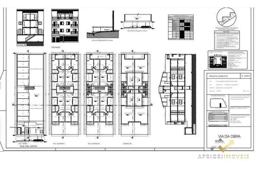 Cobertura À Venda, 106 M² Por R$ 393.000,00 - Jardim Paraíso - Santo André/sp - Co0786