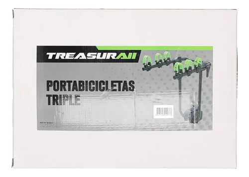 Porta Bicicleta L 3 Bicicletas Treasurall Enganche Al Coco