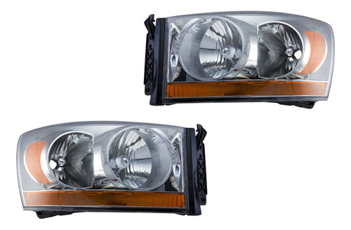 Par Faros (de Calidad) Dodge Ram 06-08 Depo