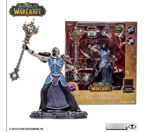 Muñeco Accion Mc Farlane 16cm World Warcraft Undead V 166700