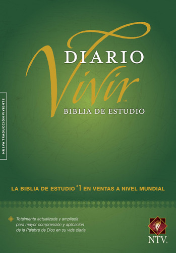 Libro : Biblia De Estudio Del Diario Vivir Ntv  - Tyndale _z