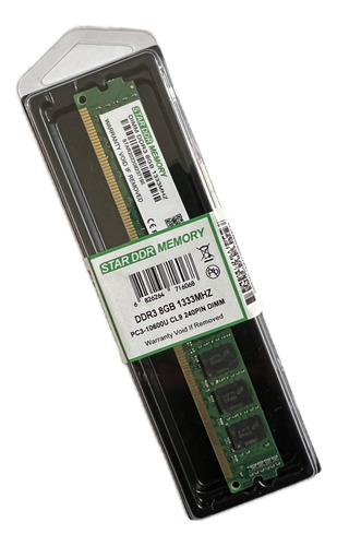 Memoria Ram Pc Ddr3 8gb 1333mhz Pc3 10600 Star Dimm