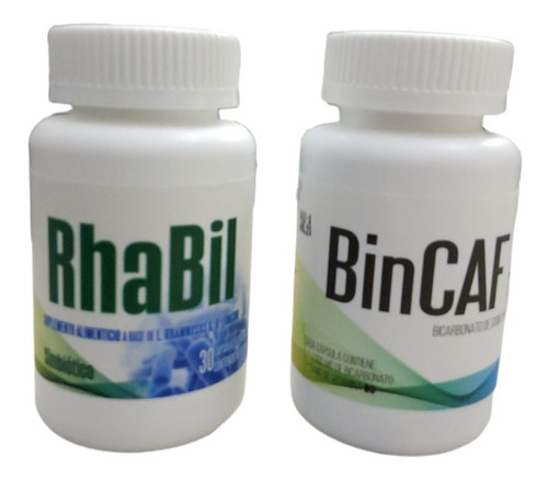 Kit Suplemento Rhabil 350mg 30caps + Bincaf 1000 Desacaf