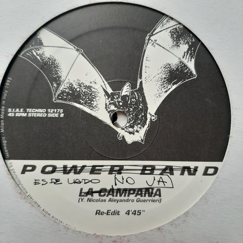 Vinilo Power Band Batachion Guerrieri Flexter Technology E1