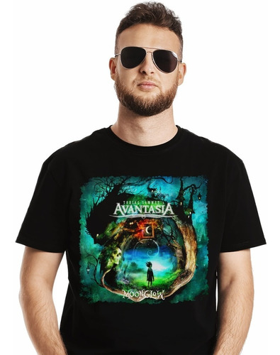 Polera Avantasia Moonglow Metal Impresión Directa