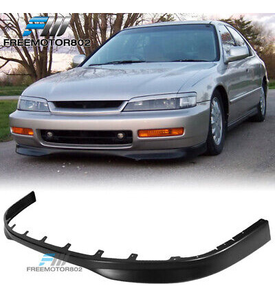 Fit 96-97 Honda Accord Type R Style Pu Front Bumper Lip  Zzg