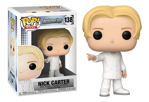 Funko Pop Nick Carter #138 Backstreet Boys Regalosleon